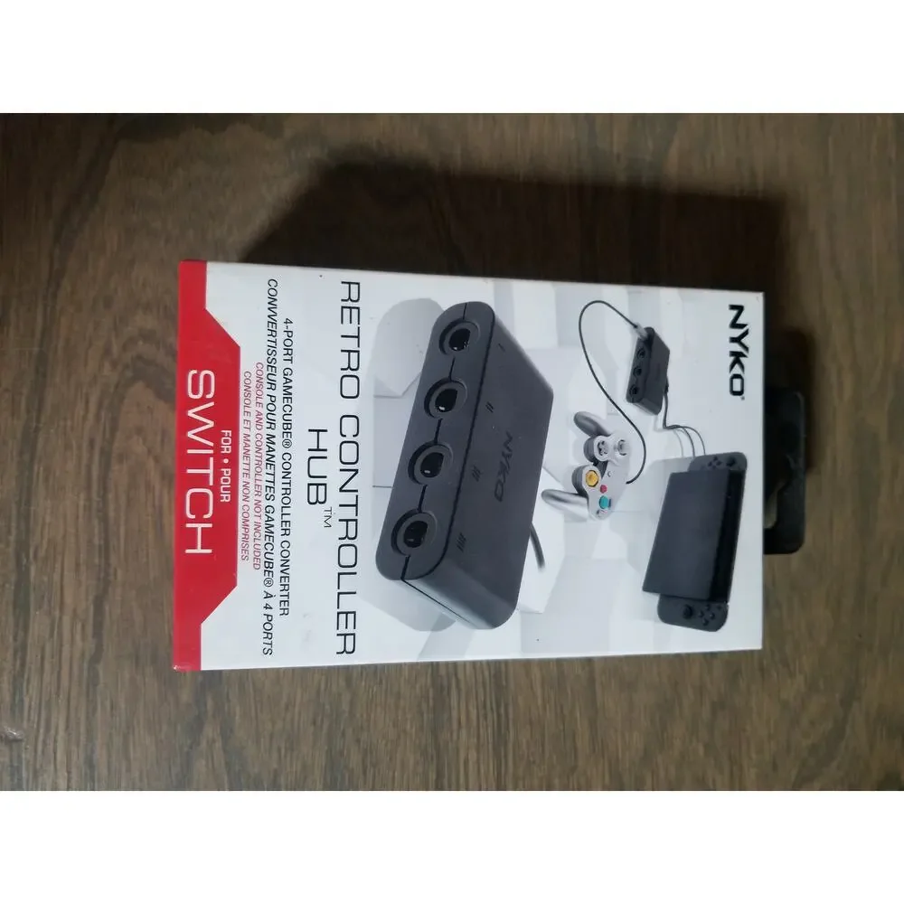 Nyko Retro Controller Hub 4 Port Adapter For Nintendo Switch